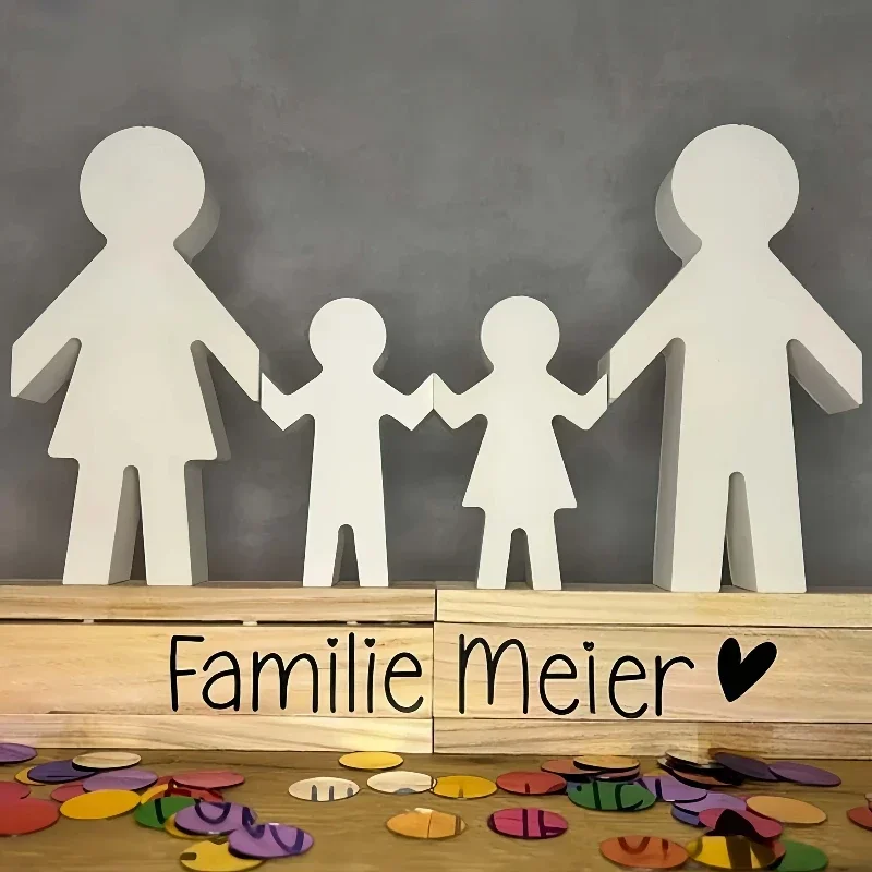 Family of Four Holding Hands Silicone Mold, DIY Resin Gypsum Concrete Figurine Ornament Craft Mold
Family of Four Holding Hands Silicone Mold, DIY Resin Gypsum Concrete Figurine Ornament Craft Mold