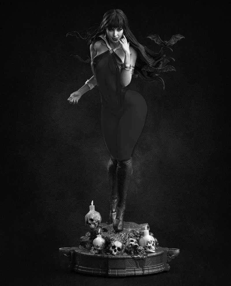 1/24 Scale Beauty Vampire Fantasy Miniatures Full Resin Figure Model Kit Diorama DIY Toy Unassembled and Unpainted
1/24 Scale Beauty Vampire Fantasy Miniatures Full Resin Figure Model Kit Diorama DIY Toy Unassembled and Unpainted