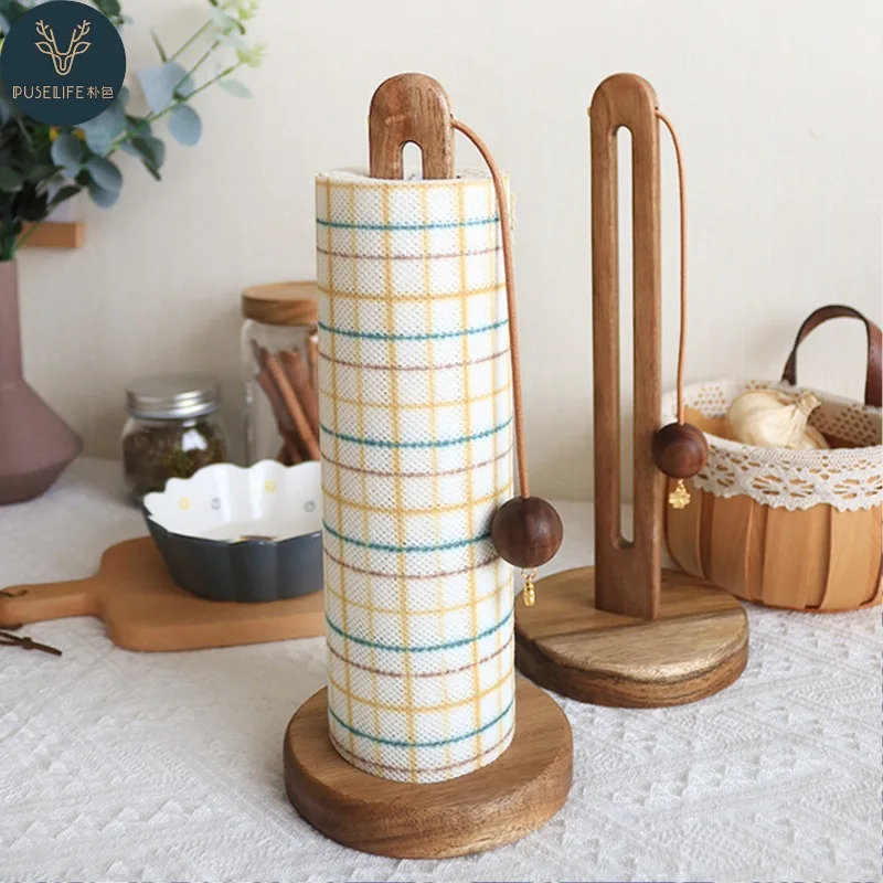 1pcs Vertical Solid Wood Kitchen Paper Holder Punch Free Wrap Rack Towel Rag Lazy Storage Organizer for Kitchen Countertop
1pcs Vertical Solid Wood Kitchen Paper Holder Punch Free Wrap Rack Towel Rag Lazy Storage Organizer for Kitchen Countertop