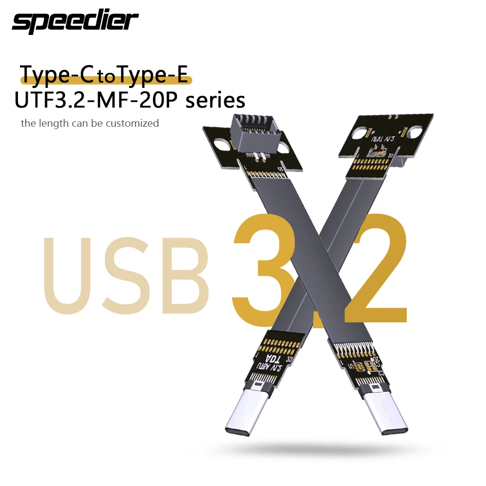 20 Гбит/с двойной угловой USB 3.2 Type-C «папа» — «мама» Type-E, складной плоский удлинительный кабель 90 градусов для материнской платы ITX/ATX, корпус A4
20 Гбит/с двойной угловой USB 3.2 Type-C «папа» — «мама» Type-E, складной плоский удлинительный кабель 90 градусов для материнской платы ITX/ATX, корпус A4