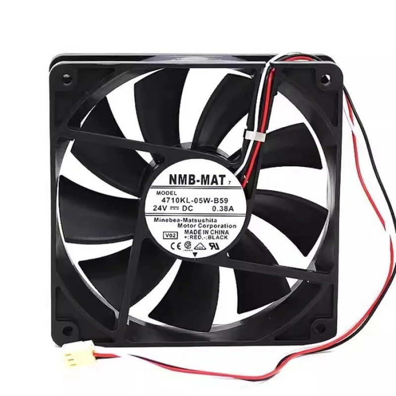 Z FOR NMB 4710KL-05W-B50 DC24V 0.38A 120*120*25MM 3-Pin Inverter Cooling Fan
Z FOR NMB 4710KL-05W-B50 DC24V 0.38A 120*120*25MM 3-Pin Inverter Cooling Fan