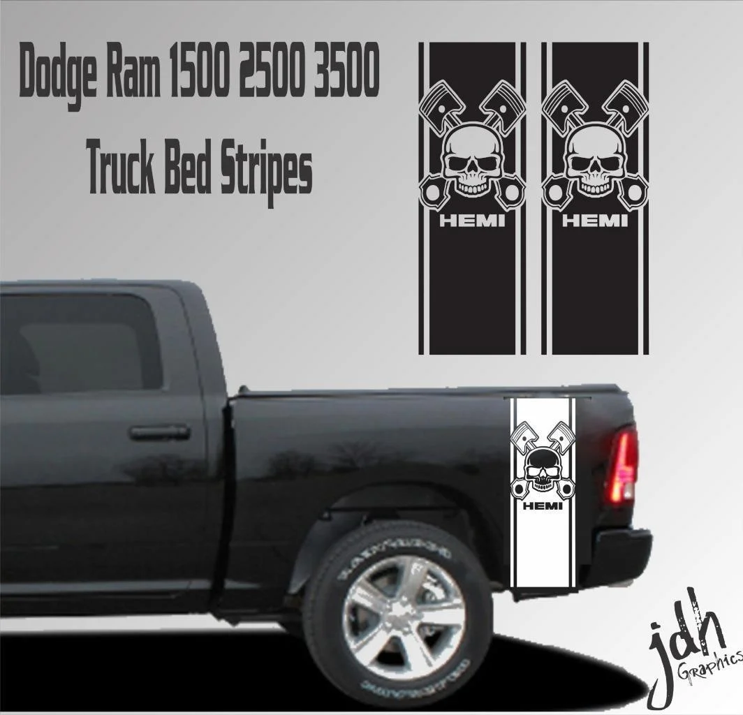 For Dodge Ram 1500 2500 3500 Truck Bed Stripe Vinyl Decal Sticker Skull Mopar
For Dodge Ram 1500 2500 3500 Truck Bed Stripe Vinyl Decal Sticker Skull Mopar