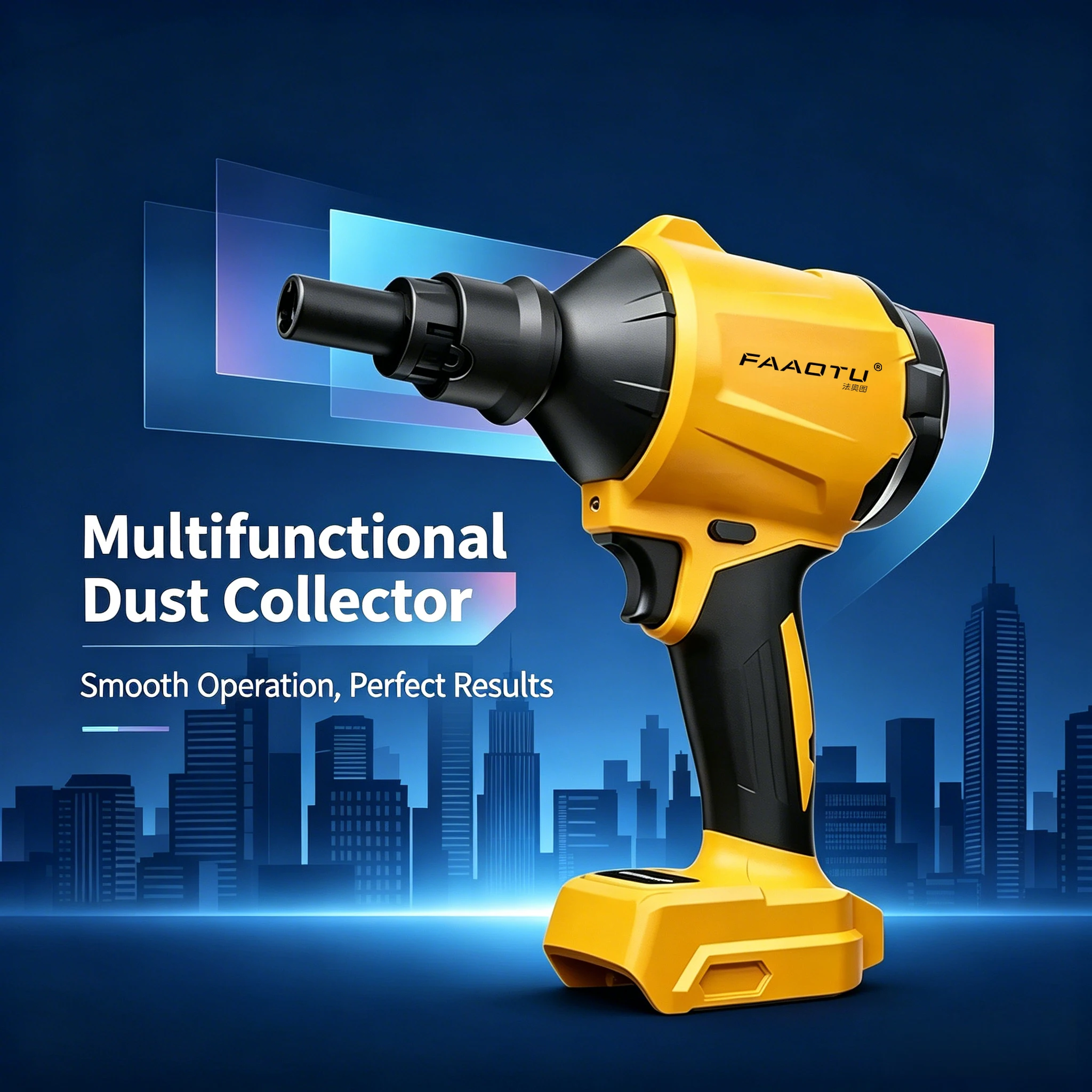 FAAOTU Brushless Cordless Air Dust Removal Gun - Multi-Functional Nozzle Equipped Bare Tool Compatible with DW Battery
FAAOTU Brushless Cordless Air Dust Removal Gun - Multi-Functional Nozzle Equipped Bare Tool Compatible with DW Battery