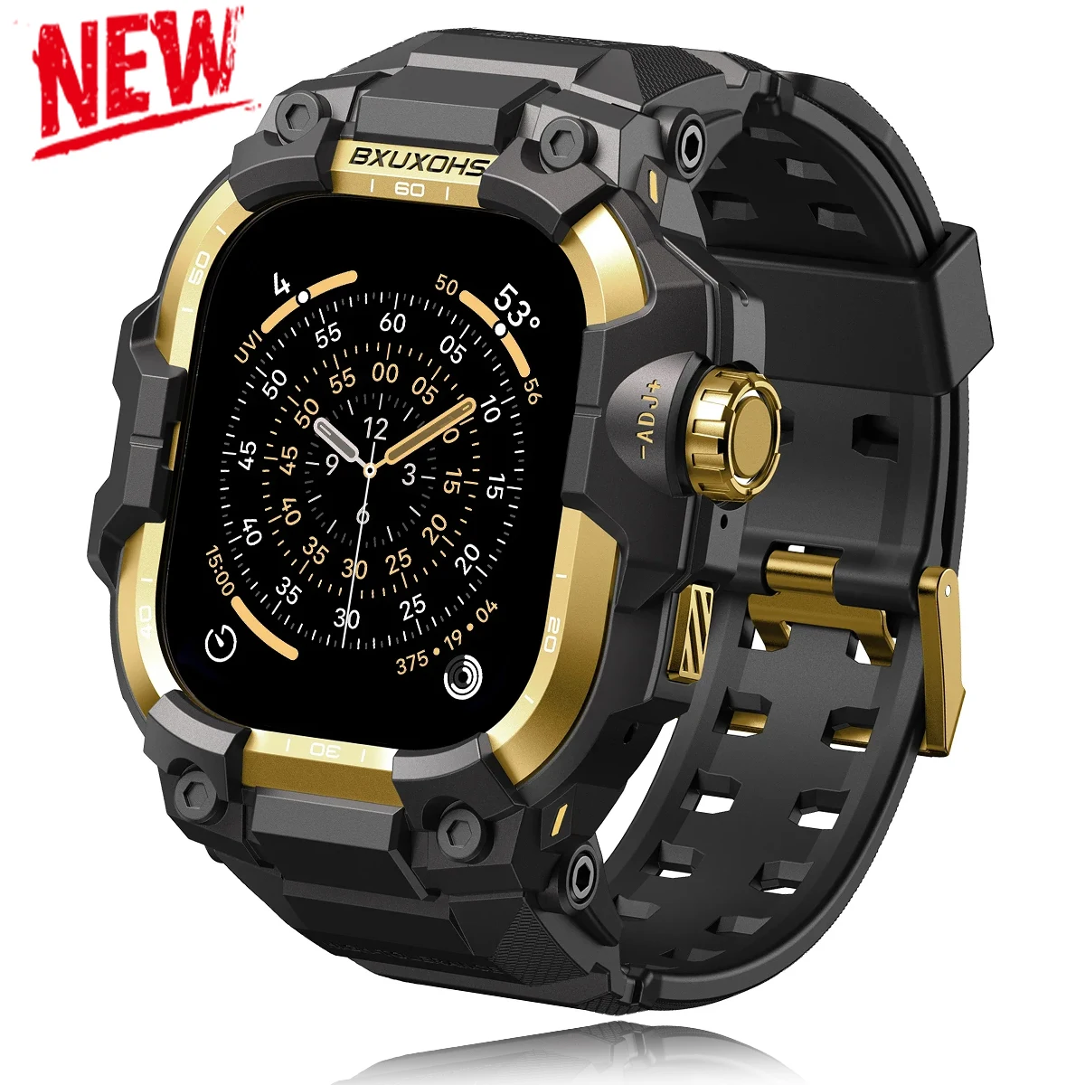 Armor Style Case+strap For Apple Watch Ultra 3 2 49mm TPU Metal Cover Tactical bracelet For IWatch S11 10 9 8 7 SE watchbands
Armor Style Case+strap For Apple Watch Ultra 3 2 49mm TPU Metal Cover Tactical bracelet For IWatch S11 10 9 8 7 SE watchbands