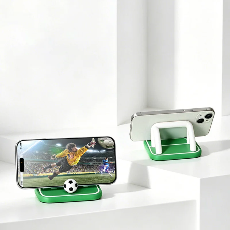 1 Piece Soccer Goal Style Phone Stand Creative 3D Football Themed Desktop Holder for Football Fans & Match Watching
1 Piece Soccer Goal Style Phone Stand Creative 3D Football Themed Desktop Holder for Football Fans & Match Watching