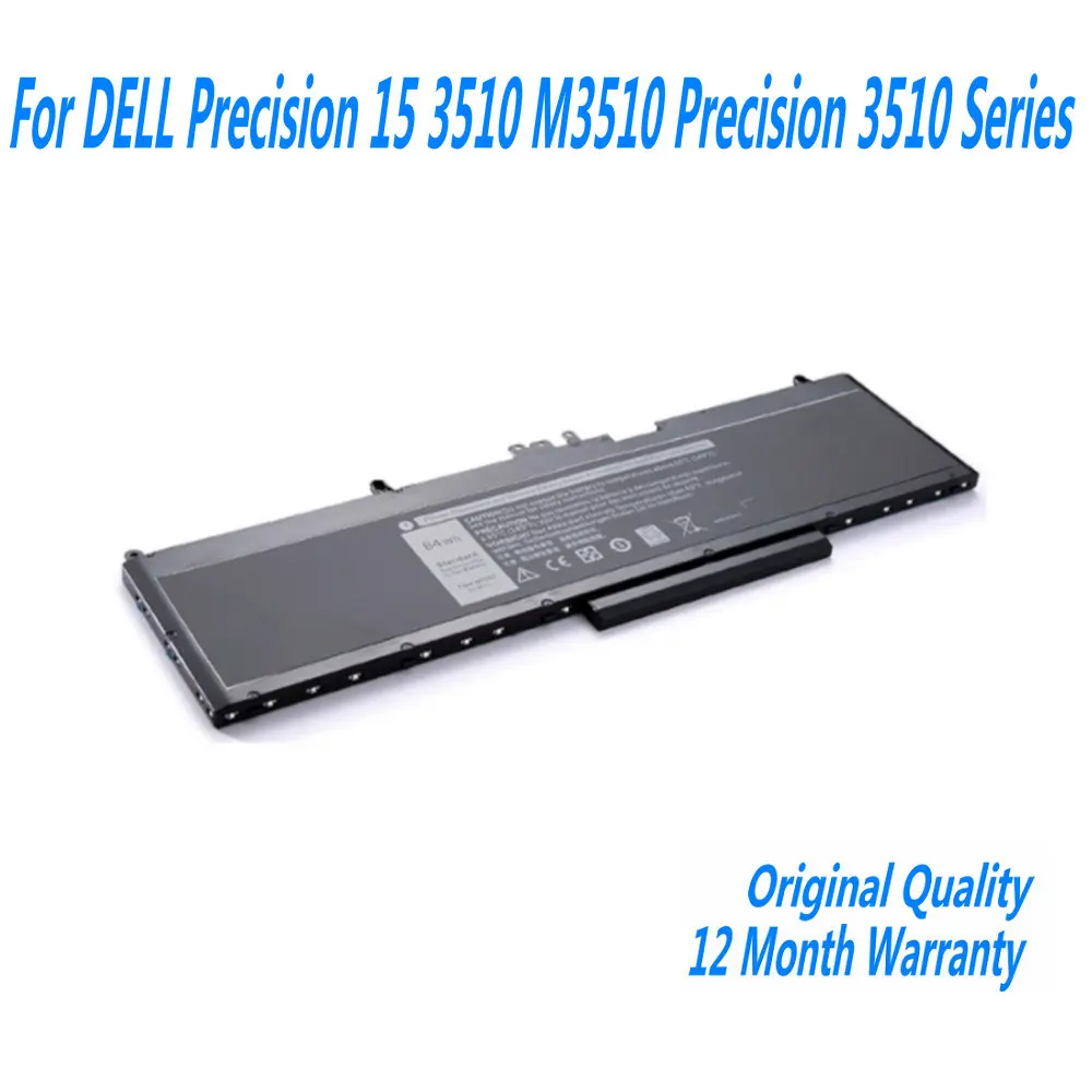 11.4V 84Wh 7368mAh WJ5R2 Laptop Battery For For DELL Precision 15 3510 M3510 Precision 3510 Series 4F5YV 04F5YV
11.4V 84Wh 7368mAh WJ5R2 Laptop Battery For For DELL Precision 15 3510 M3510 Precision 3510 Series 4F5YV 04F5YV