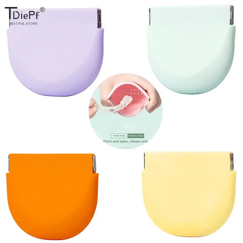 1pcs Silicone Retainer Case Denture Storage Invisible Braces Box Mouth Guard Container False Teeth Holder Braces Storage Box
1pcs Silicone Retainer Case Denture Storage Invisible Braces Box Mouth Guard Container False Teeth Holder Braces Storage Box