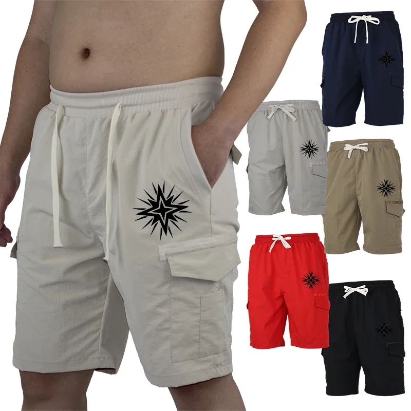 Новый сезон, мужские короткие удобные хлопковые брюки-карго с несколькими карманами длиной до колена, повседневная летняя пляжная уличная одежда, распродажа 
Новый сезон, мужские короткие удобные хлопковые брюки-карго с несколькими карманами длиной до колена, повседневная летняя пляжная уличная одежда, распродажа