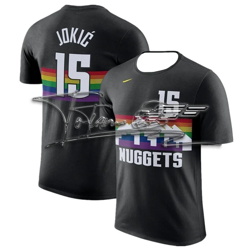 25 новых летних толстовок с 3D-принтом для Денвера Наггетса, трикотажа Николаса # 15, повседневная и дышащая баскетбольная футболка.
25 новых летних толстовок с 3D-принтом для Денвера Наггетса, трикотажа Николаса # 15, повседневная и дышащая баскетбольная футболка.