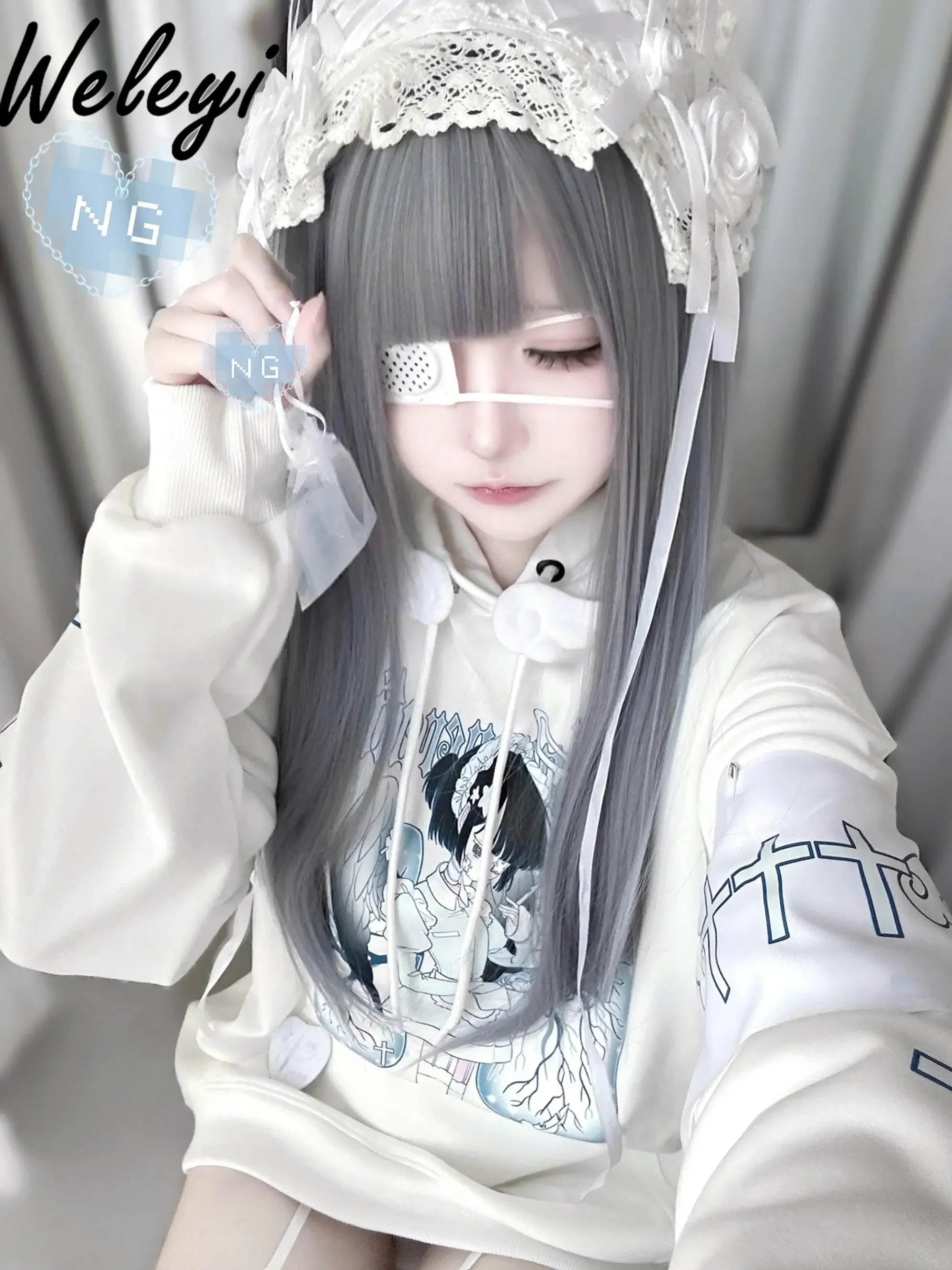 Mine Medical Water Color System Hoodies Top with Armband 2024 Fall Japanese Style Mass Production Long Sleeve Hooded Sweatshirt
Mine Medical Water Color System Hoodies Top with Armband 2024 Fall Japanese Style Mass Production Long Sleeve Hooded Sweatshirt