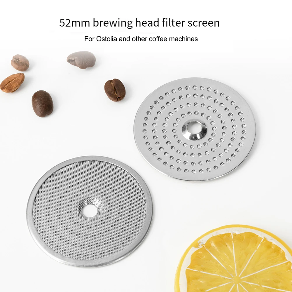 Для кофемашин Astoria, сменный сетчатый фильтр, 52 мм, фильтр для заваривания кофе, простая установка, часть кофе 
Для кофемашин Astoria, сменный сетчатый фильтр, 52 мм, фильтр для заваривания кофе, простая установка, часть кофе