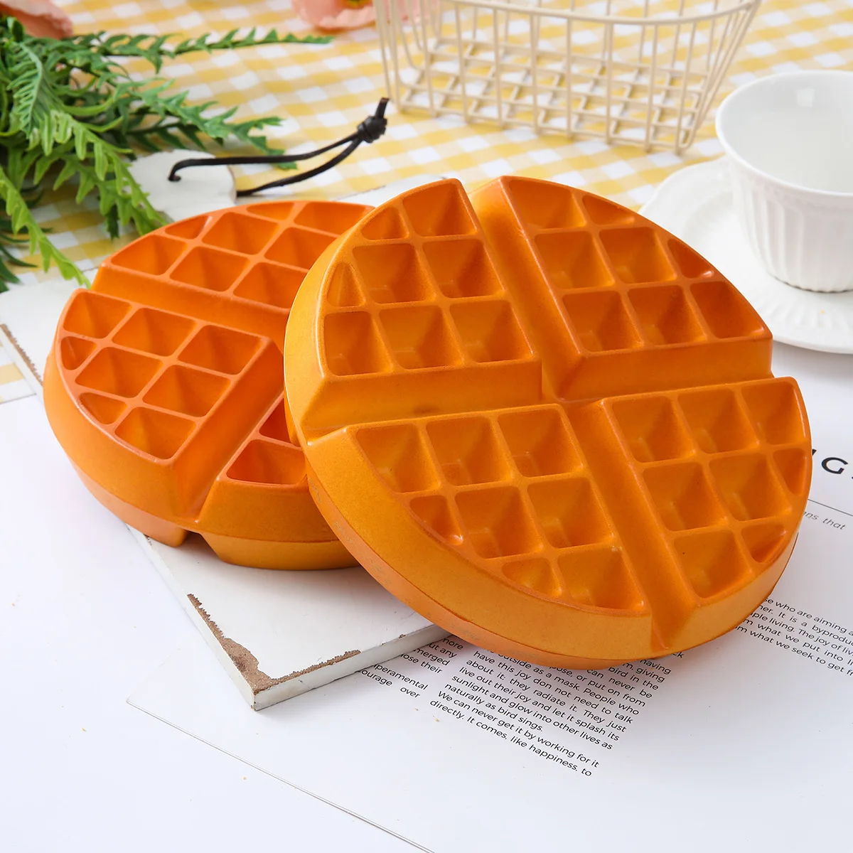 Simulation Waffle Fake Cake Model Bakery Shop Cafe Dessert Snack Display Sample Ornaments Photog Props Party Supplie
Simulation Waffle Fake Cake Model Bakery Shop Cafe Dessert Snack Display Sample Ornaments Photog Props Party Supplie