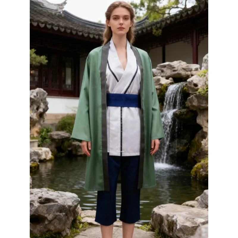 Japanese Anime Cosplay Costume New Hot Tsunade Girl Women Green Kimono Christmas Halloween Suit Carnaval Cartoon U yy:89
Japanese Anime Cosplay Costume New Hot Tsunade Girl Women Green Kimono Christmas Halloween Suit Carnaval Cartoon U yy:89