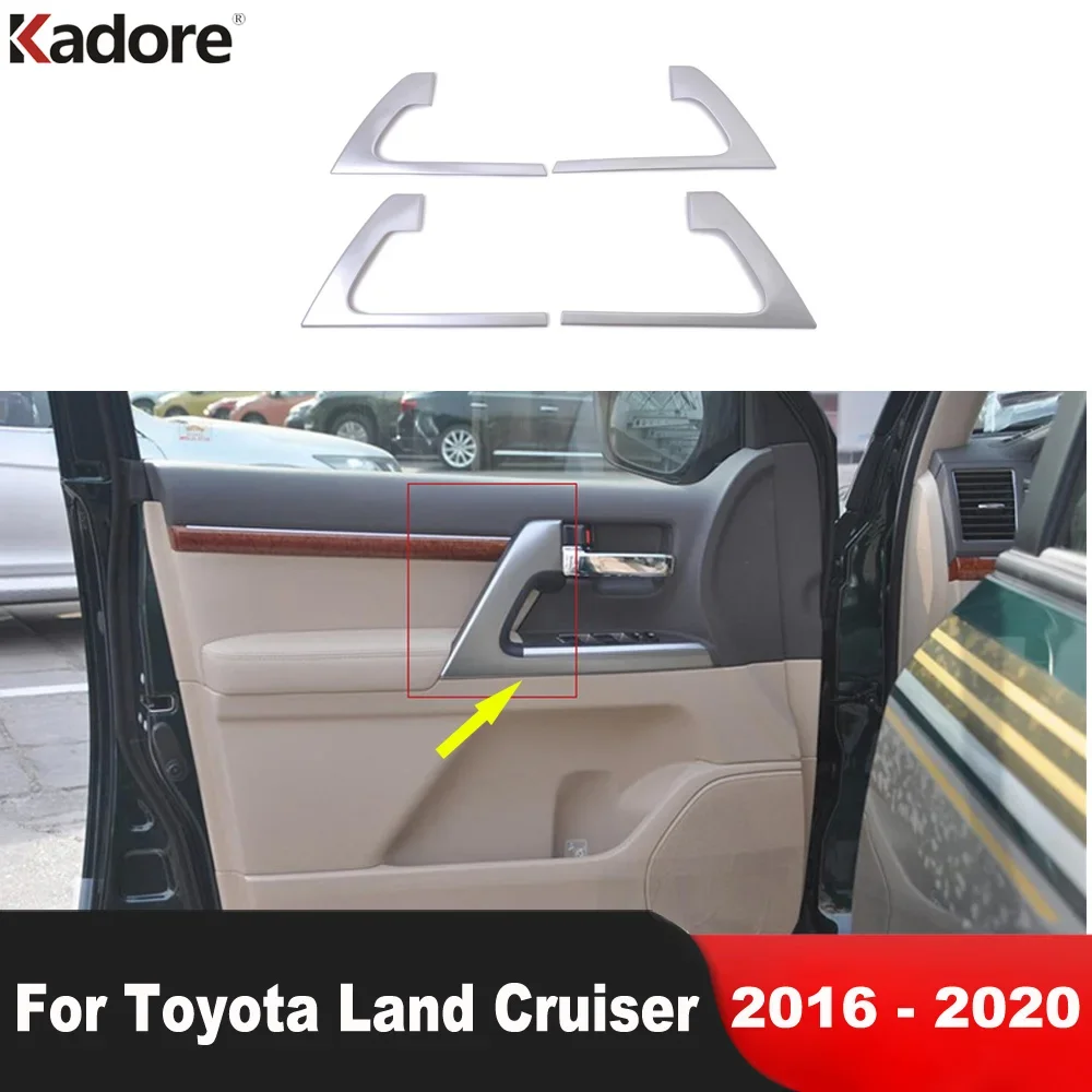 Крышка подлокотника внутренней двери автомобиля, накладка для Toyota Land Cruiser LC200 FJ200 faceelift 2016-2019 2020, матовые аксессуары для интерьера
Крышка подлокотника внутренней двери автомобиля, накладка для Toyota Land Cruiser LC200 FJ200 faceelift 2016-2019 2020, матовые аксессуары для интерьера