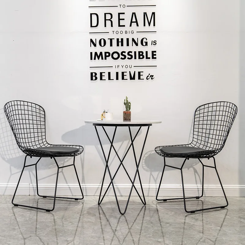 Marble Round Table and Chair Combination Restaurant Milk Tea Shop Dessert Shop Cafe Household Balcony Tables and Chairs
Marble Round Table and Chair Combination Restaurant Milk Tea Shop Dessert Shop Cafe Household Balcony Tables and Chairs