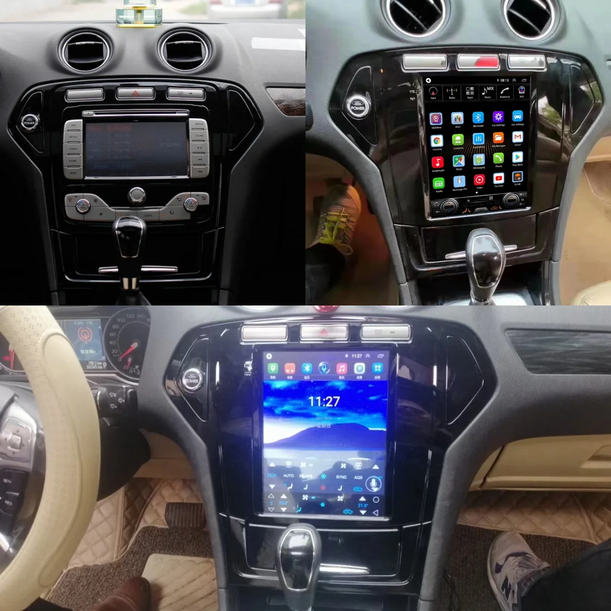 8 core For Ford Fusion Mondeo 2007-2010 Car Radio Multimedia Player Android 13 Auto GPS Navi Wireless Carplay
8 core For Ford Fusion Mondeo 2007-2010 Car Radio Multimedia Player Android 13 Auto GPS Navi Wireless Carplay