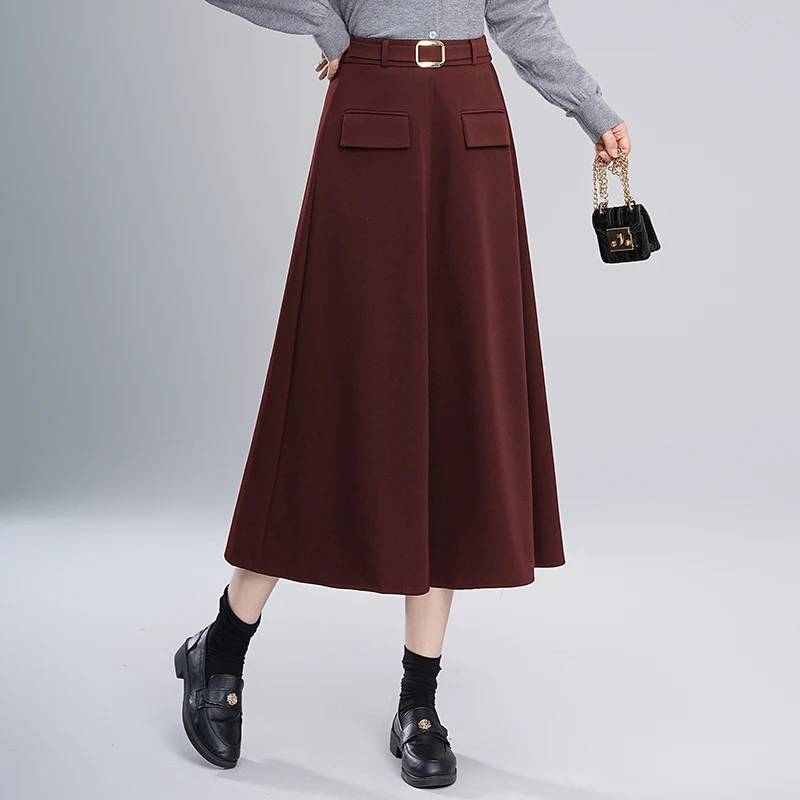 Womens 2024 Autumn/Winter Black/Red Pleated Skirt Fashion High Waist Ladies S M L XL XXL 3XL Size Female Mid-Calf Skirt
Womens 2024 Autumn/Winter Black/Red Pleated Skirt Fashion High Waist Ladies S M L XL XXL 3XL Size Female Mid-Calf Skirt
