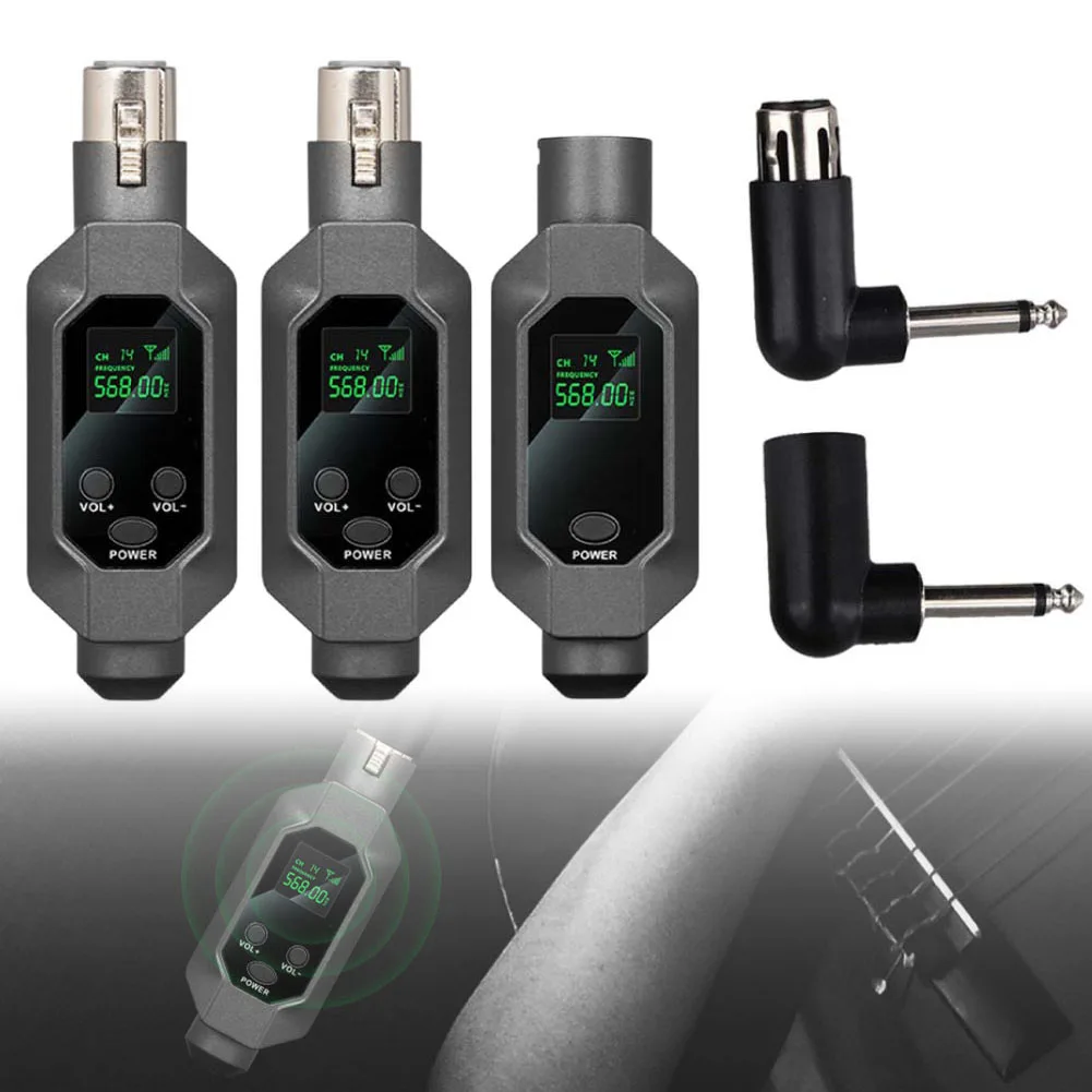 2.4G Wireless Microphone Converter XLR Transmitter And Receiver For Dynamic Microphone Wired Mic To Wireless Mic Accessories
2.4G Wireless Microphone Converter XLR Transmitter And Receiver For Dynamic Microphone Wired Mic To Wireless Mic Accessories