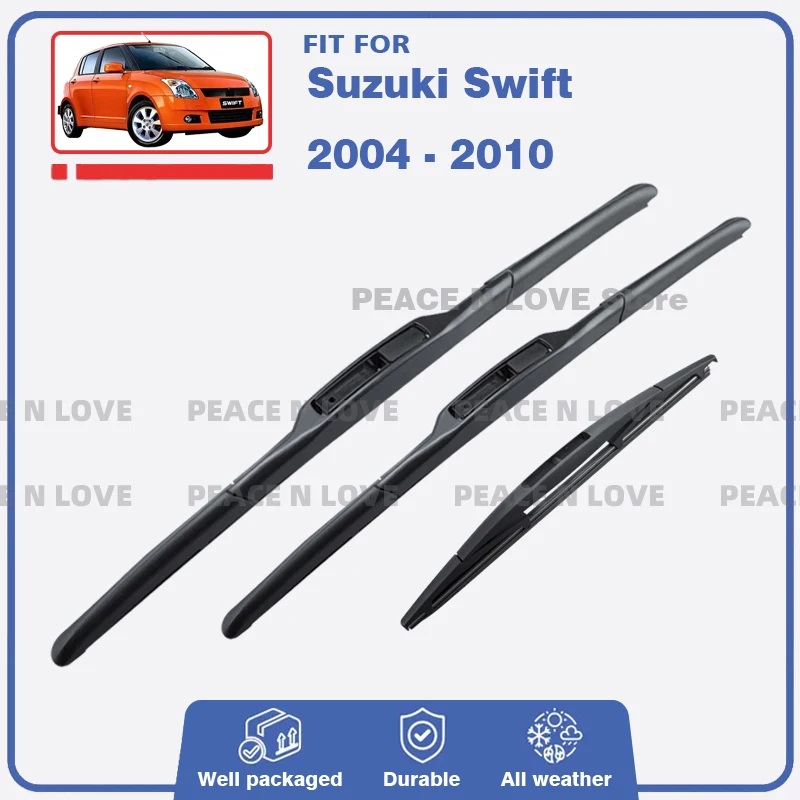 Front Rear Wiper Blades For Suzuki Swift Hatchback RS413 RS413D RS415 2004 - 2010 Sport RS416 Car Windscreen Window Windshield
Front Rear Wiper Blades For Suzuki Swift Hatchback RS413 RS413D RS415 2004 - 2010 Sport RS416 Car Windscreen Window Windshield