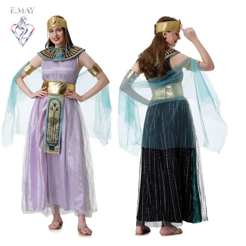 New Halloween Cos Goddess Medieval Long Dress Set Elegant Performance Costume Women's Traditional Ethnic Stage Outfit
New Halloween Cos Goddess Medieval Long Dress Set Elegant Performance Costume Women's Traditional Ethnic Stage Outfit