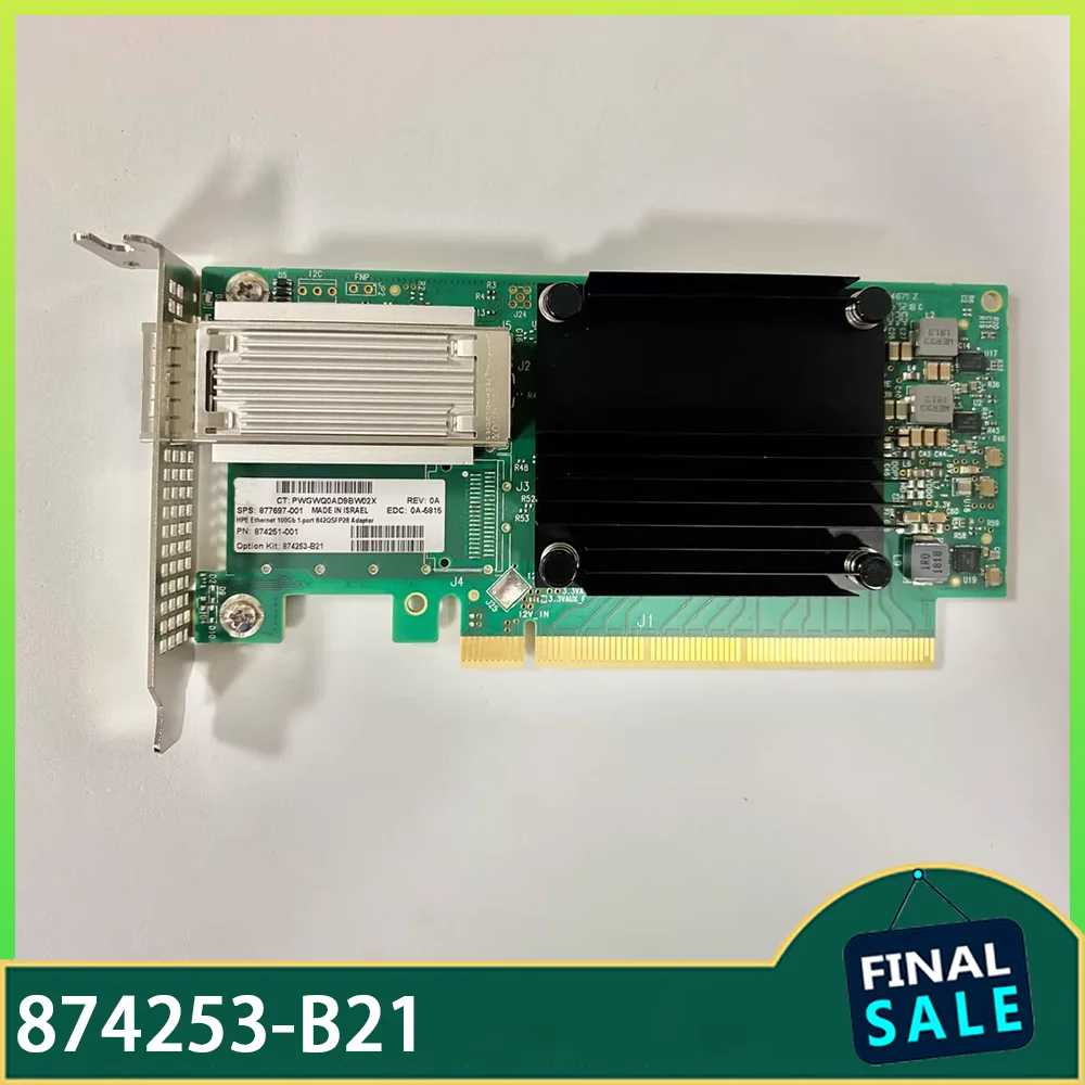 For in-spur single port 10G fiber optic network cardNIC YZCA-00234-102 YPCB-00234-1P3
For in-spur single port 10G fiber optic network cardNIC YZCA-00234-102 YPCB-00234-1P3