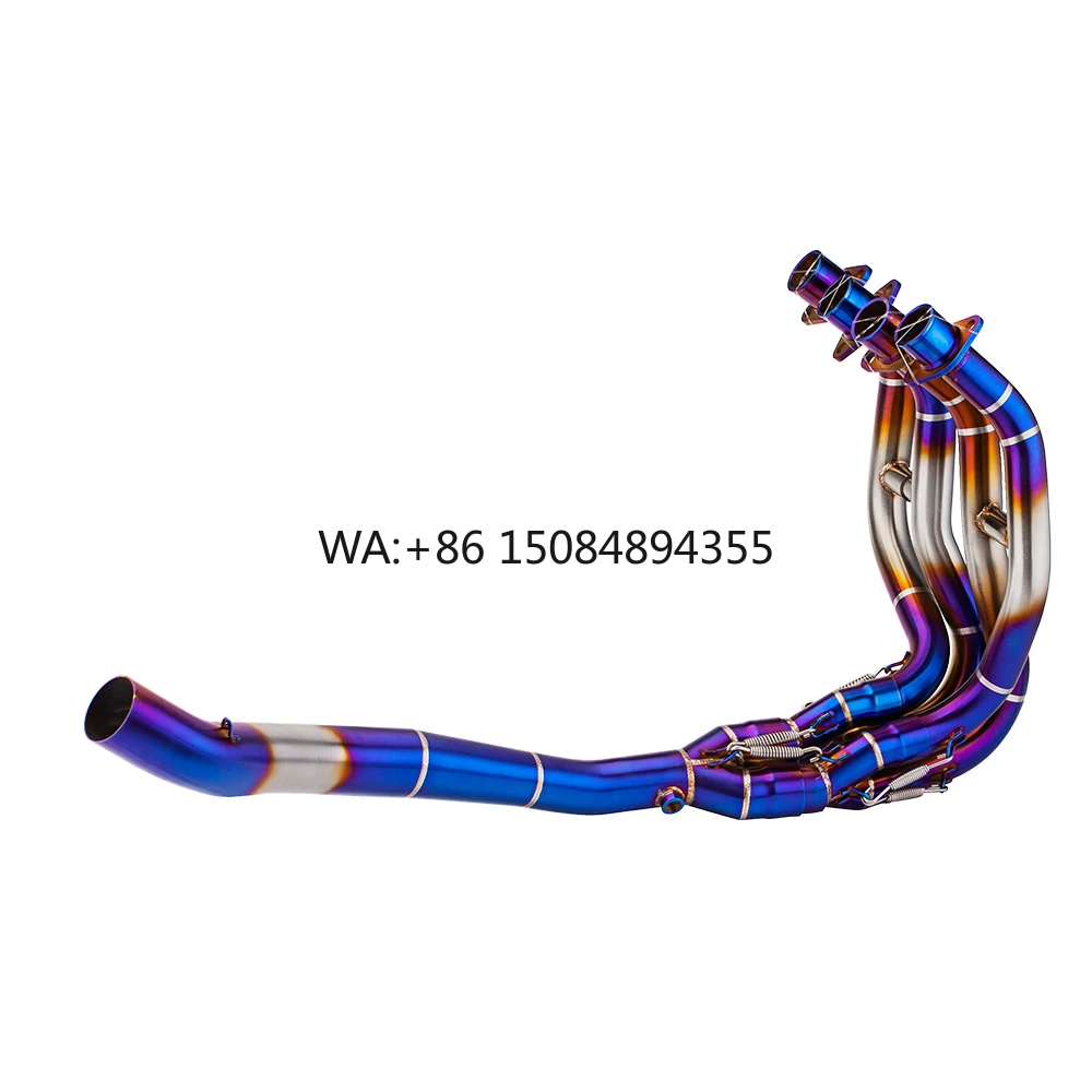 Brand New Front Tube Link Pipe Connect 51MM Exhaust System for ZX25RR ZX25R Full Motorcycle Escape Slip on Front Tube Link Pipe
Brand New Front Tube Link Pipe Connect 51MM Exhaust System for ZX25RR ZX25R Full Motorcycle Escape Slip on Front Tube Link Pipe