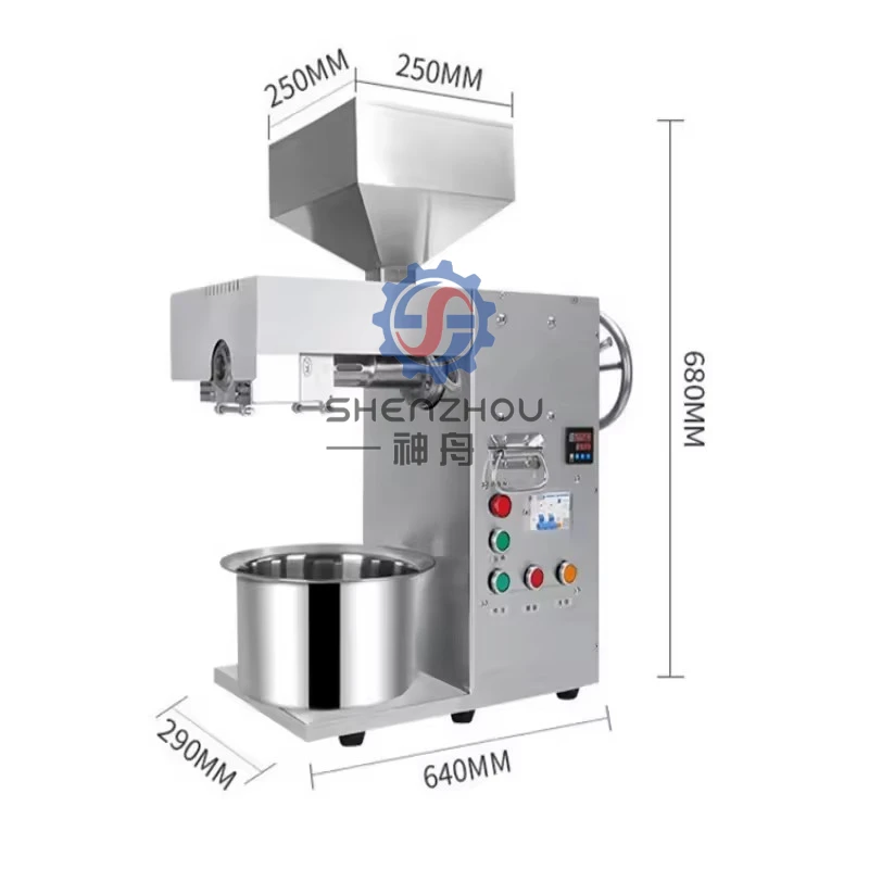 Edible Oil Cold Press Machine Can Press Various Oils with Large Capacity 30KG/H
Edible Oil Cold Press Machine Can Press Various Oils with Large Capacity 30KG/H