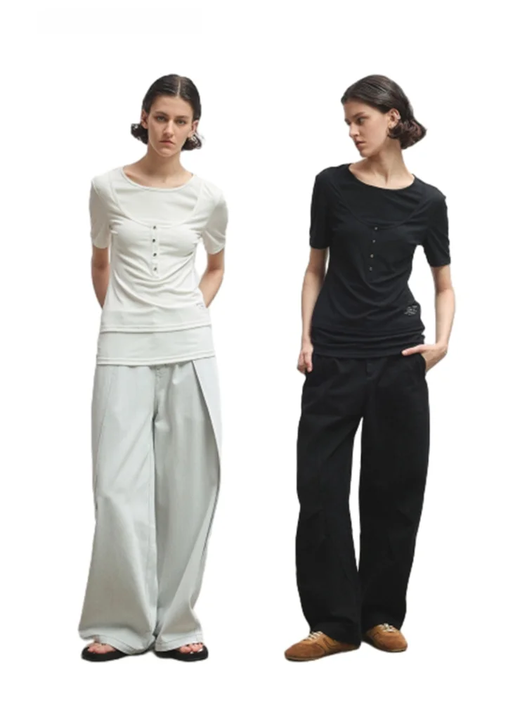 Футболка Numberhere Smooth Modal ort Sve Comfortable Hanging Feeling Pure Color Commute Sle Moisture ng Summer Top
Футболка Numberhere Smooth Modal ort Sve Comfortable Hanging Feeling Pure Color Commute Sle Moisture ng Summer Top