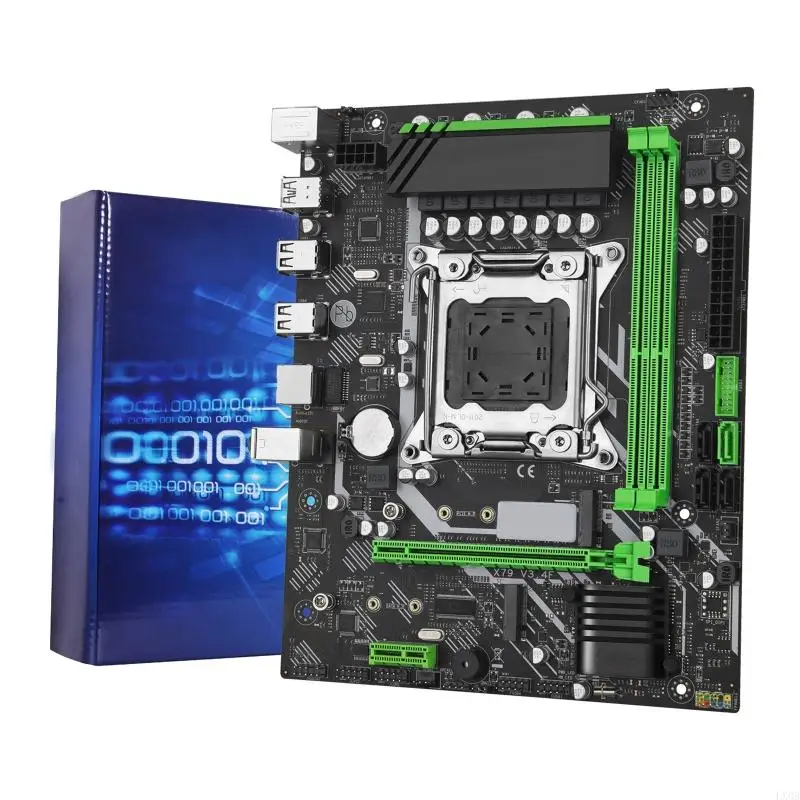 LX0B X79 6M Desktop Motherboard DDR3 Memory Slot PCI-E SATA3.0 USB3.0 Slots NVME for M.2 Support LGA 2011 GPU for Xeon 268
LX0B X79 6M Desktop Motherboard DDR3 Memory Slot PCI-E SATA3.0 USB3.0 Slots NVME for M.2 Support LGA 2011 GPU for Xeon 268