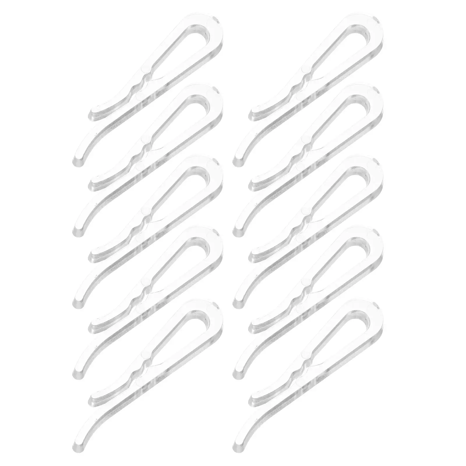 100pcs Plastic Transparent Clip Multifunction Stockings Cloth Clip Toothed Clothespin for Shirt Bra Briefs Sock Pants
100pcs Plastic Transparent Clip Multifunction Stockings Cloth Clip Toothed Clothespin for Shirt Bra Briefs Sock Pants