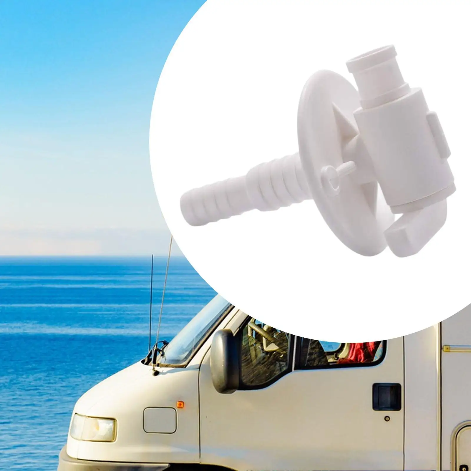 Дренажный клапан для системы водоснабжения автодома, пластиковый, белый, с фланцем, совместимый с трубами 1/2 и 3/4 дюйма, для кемпера
Дренажный клапан для системы водоснабжения автодома, пластиковый, белый, с фланцем, совместимый с трубами 1/2 и 3/4 дюйма, для кемпера