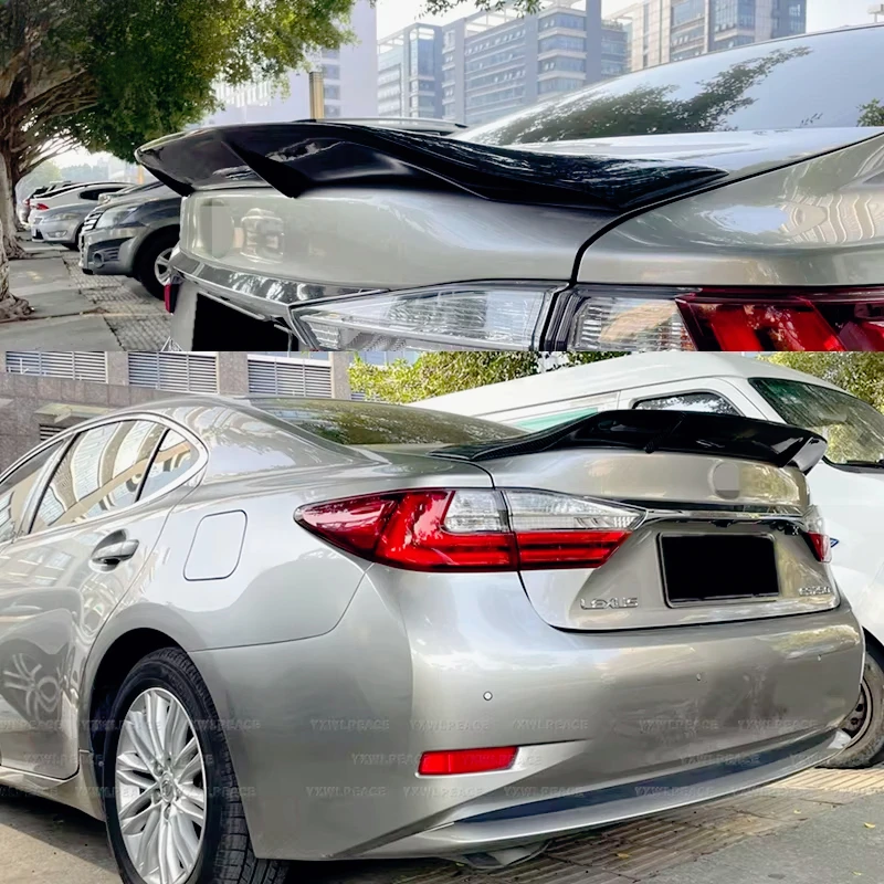 R Style Real Carbon Fiber Rear Trunk Lid Spoiler Wings Car Accessories For LEXUS ES 2013-2017 ES250 ES300H ES350 ES200
R Style Real Carbon Fiber Rear Trunk Lid Spoiler Wings Car Accessories For LEXUS ES 2013-2017 ES250 ES300H ES350 ES200