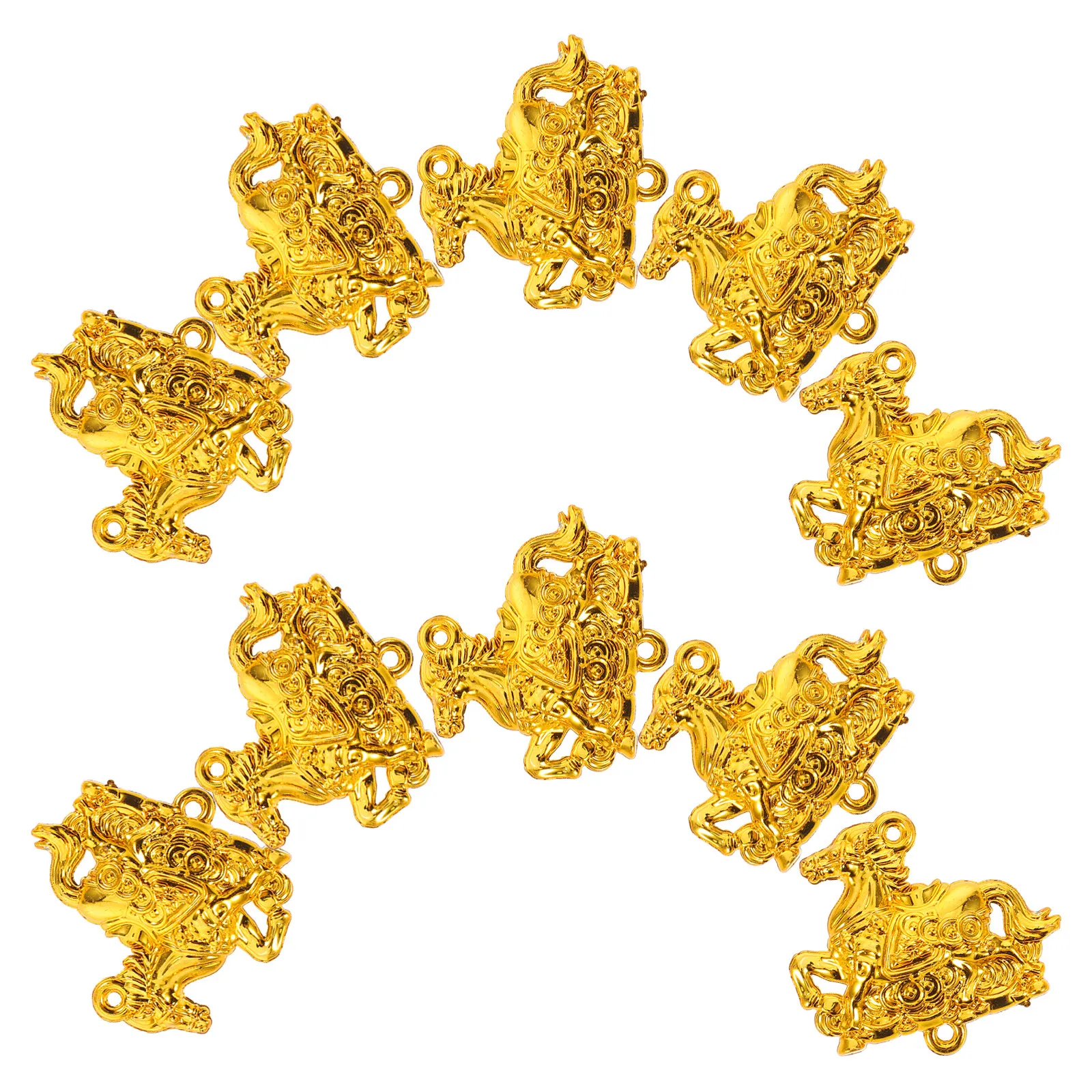 20Pcs Chinese Zodiac Horse Pendant Charms Vibrant Dangle Charms for Jewelry Making Crafts Spring Festival Decorations New Year
20Pcs Chinese Zodiac Horse Pendant Charms Vibrant Dangle Charms for Jewelry Making Crafts Spring Festival Decorations New Year