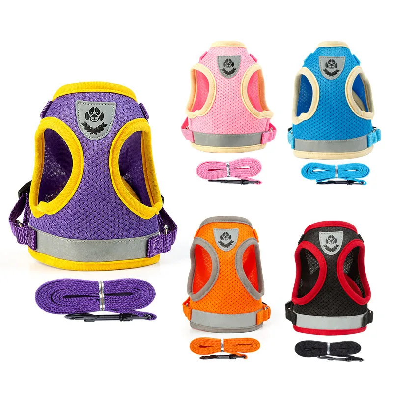 Breathable Puppy Harness Leash Set for Small Medium Dogs Reflective Chest Strap French Bulldog Chihuahua Pug Vest Pet Supplies
Breathable Puppy Harness Leash Set for Small Medium Dogs Reflective Chest Strap French Bulldog Chihuahua Pug Vest Pet Supplies
