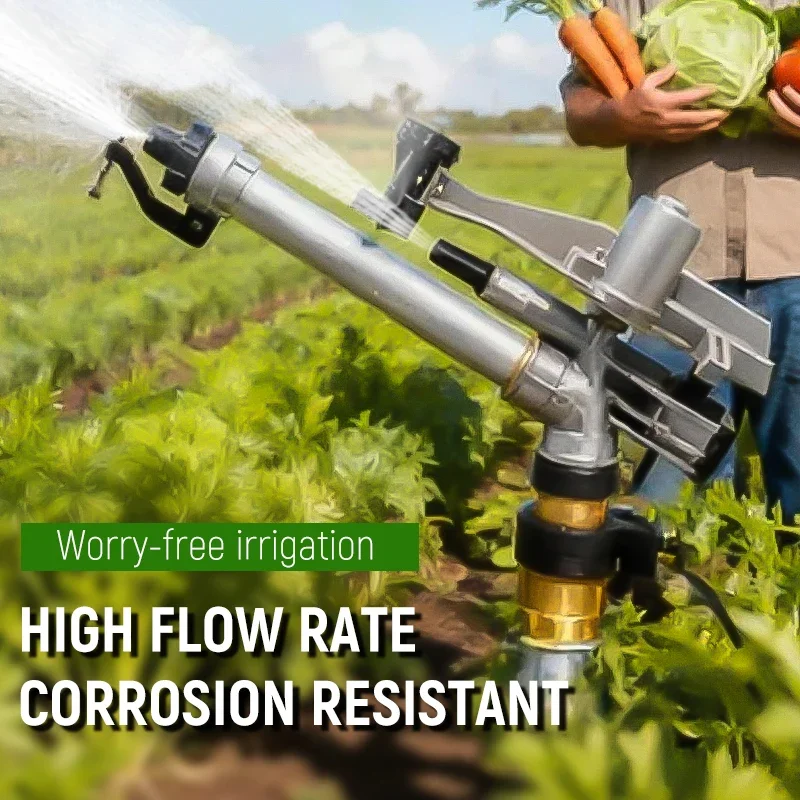 Сельскохозяйственная ирригационная спринклерная головка для полива фермы, спринклерная головка, ирригационный пистолет большой площади для фермы и газона
Сельскохозяйственная ирригационная спринклерная головка для полива фермы, спринклерная головка, ирригационный пистолет большой площади для фермы и газона
