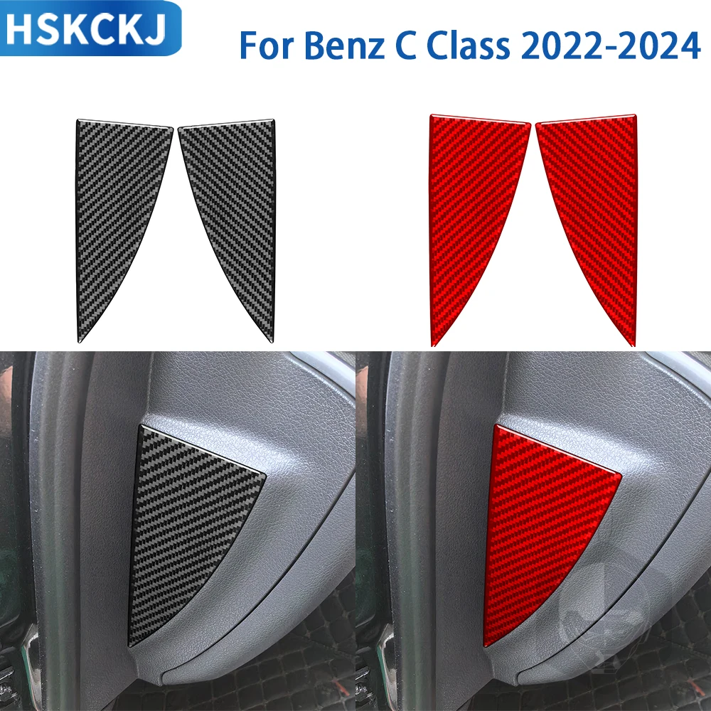 For Mercedes Benz C Class 2022-2024 Accessories Real Soft Carbon Fiber Dashboard Instrument Panel Side Cover Trim Sticker
For Mercedes Benz C Class 2022-2024 Accessories Real Soft Carbon Fiber Dashboard Instrument Panel Side Cover Trim Sticker