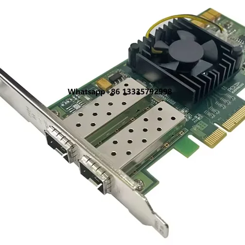 10 Gigabit Dual Optical Port Express 2.1*4 2*SFP+ GRT Server Adapter GXL-1002E-V1.0 with Xilinx XC7K325T chip FPGA PCI
10 Gigabit Dual Optical Port Express 2.1*4 2*SFP+ GRT Server Adapter GXL-1002E-V1.0 with Xilinx XC7K325T chip FPGA PCI