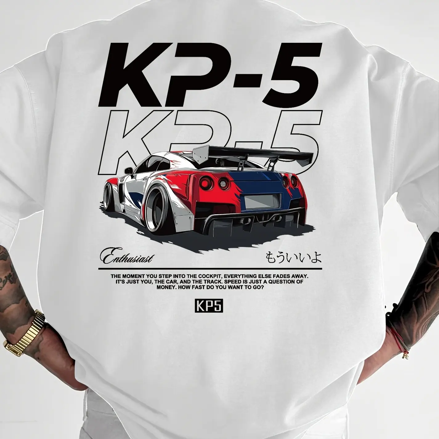 American Retro KP5 Racing Culture Men's Pattern T-shirt Summer New Motorcycle Men's and Women's Streetwear
American Retro KP5 Racing Culture Men's Pattern T-shirt Summer New Motorcycle Men's and Women's Streetwear