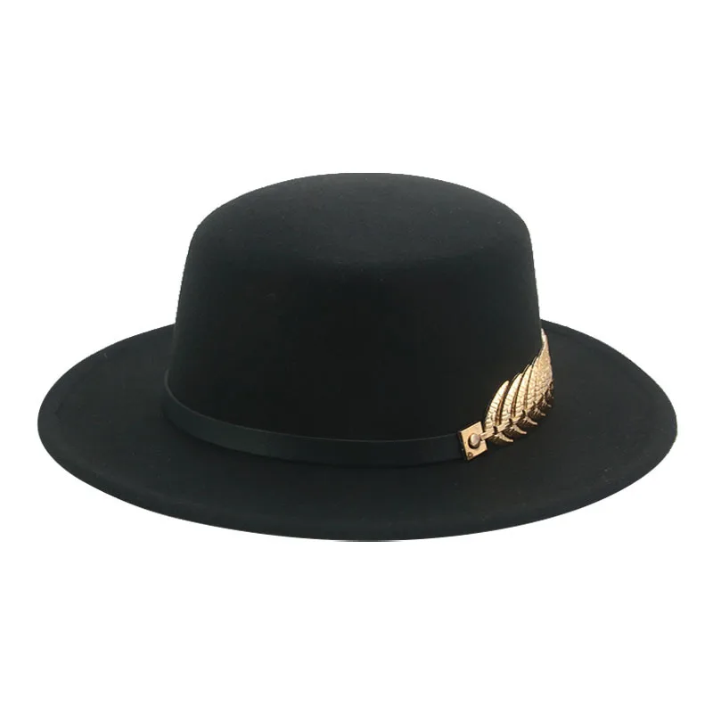 Flat top felt dome jazz four seasons unisex outdoor leisure decoration cowboy hat travel hat
Flat top felt dome jazz four seasons unisex outdoor leisure decoration cowboy hat travel hat