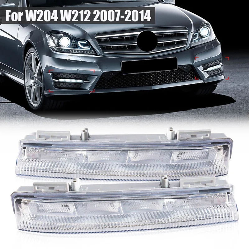 Левые передние дневные ходовые огни, противотуманные фары для Mercedes-Benz W204 W212 C250 C280 C350 E350 2007-2014
Левые передние дневные ходовые огни, противотуманные фары для Mercedes-Benz W204 W212 C250 C280 C350 E350 2007-2014