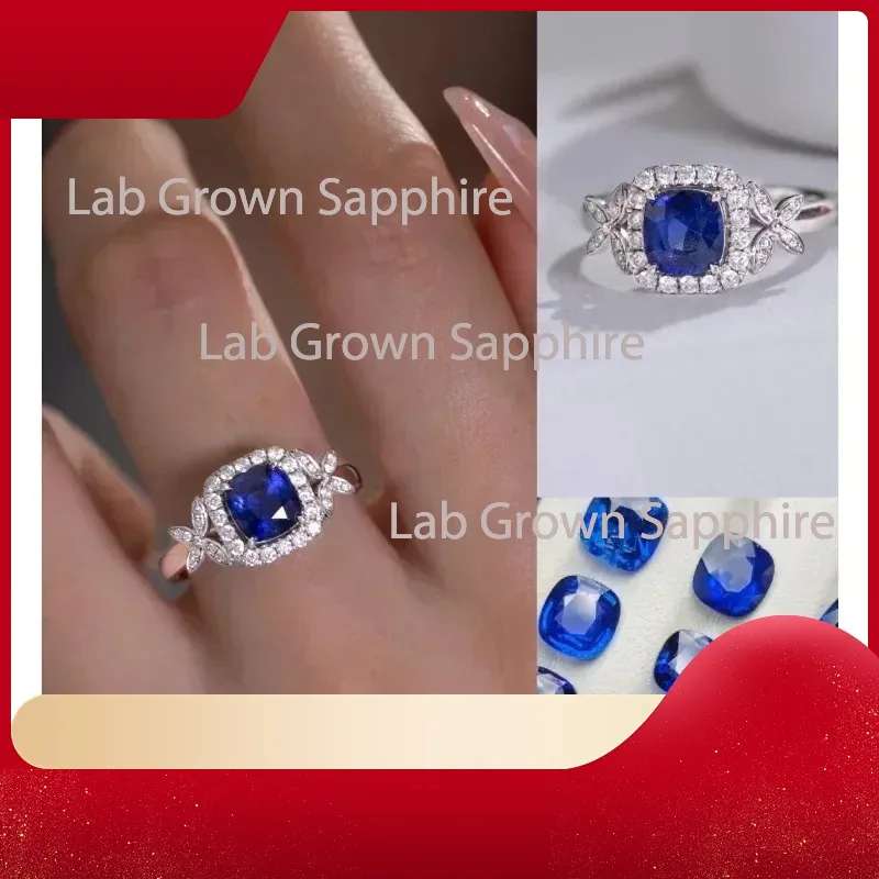 Lab Grown Sapphire Royal Blue Color Rectangular Cushion Cut Gems For Jewelry Setting&Custom Design Selectable AGL Certificate
Lab Grown Sapphire Royal Blue Color Rectangular Cushion Cut Gems For Jewelry Setting&Custom Design Selectable AGL Certificate