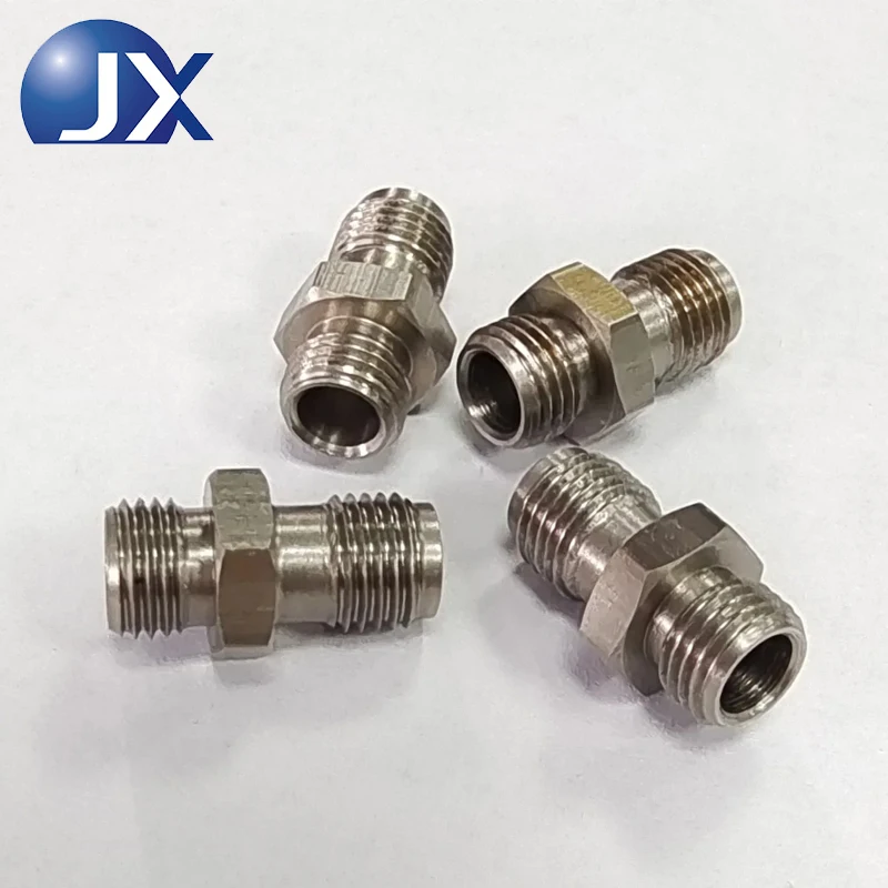 Соединение с мелкой резьбой из нержавеющей стали 1/4–36 США подходит для соединителя, соединительного шланга и фитинга для труб.
Соединение с мелкой резьбой из нержавеющей стали 1/4–36 США подходит для соединителя, соединительного шланга и фитинга для труб.