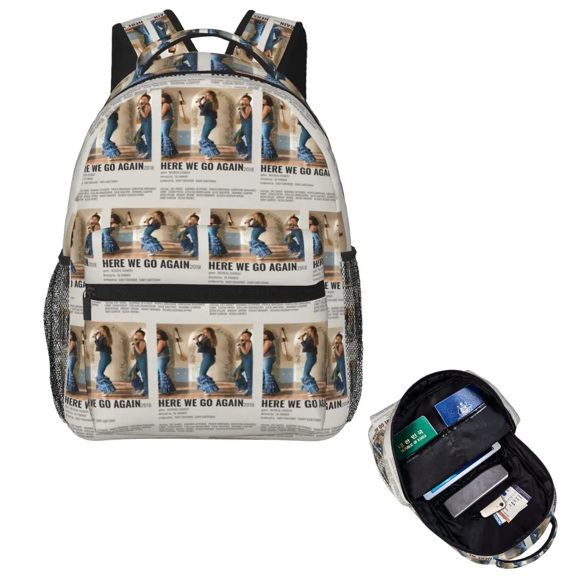 Day Gift Mamma Romantic Musical Mia Drama Student Backpack School Bag Hiking Travel Daypack Fashion Bookbag Shoulder Bags
Day Gift Mamma Romantic Musical Mia Drama Student Backpack School Bag Hiking Travel Daypack Fashion Bookbag Shoulder Bags
