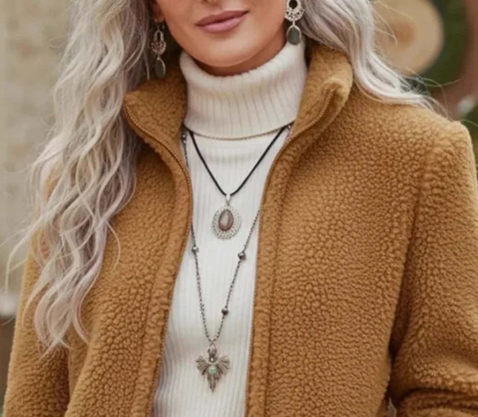 Women's Stand Collar Cashmere Zipper Woolen Coat jacket 2026 Elegant Women Winter Solid color Open lining jacket Vintage Coat
Women's Stand Collar Cashmere Zipper Woolen Coat jacket 2026 Elegant Women Winter Solid color Open lining jacket Vintage Coat
