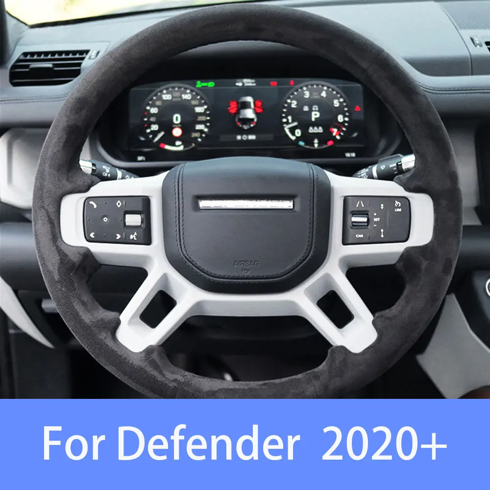 Подходит для Land Rover Defender 2020-2025, сшитый вручную чехол на руль, кожаный материал 90 110 130, внутренняя модификация
Подходит для Land Rover Defender 2020-2025, сшитый вручную чехол на руль, кожаный материал 90 110 130, внутренняя модификация