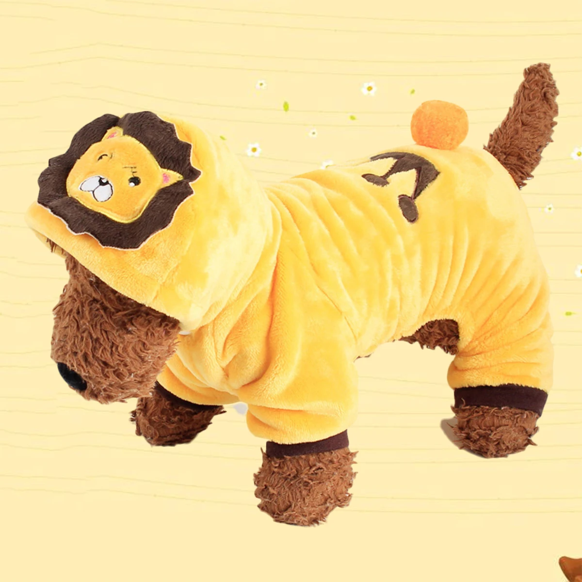 Dog Lion Costume Transformation Outfit Small Coat Pet Jumpsuits Puppy Clothing Style Hoodie Comfortable Fleece Four Feet Warmth
Dog Lion Costume Transformation Outfit Small Coat Pet Jumpsuits Puppy Clothing Style Hoodie Comfortable Fleece Four Feet Warmth