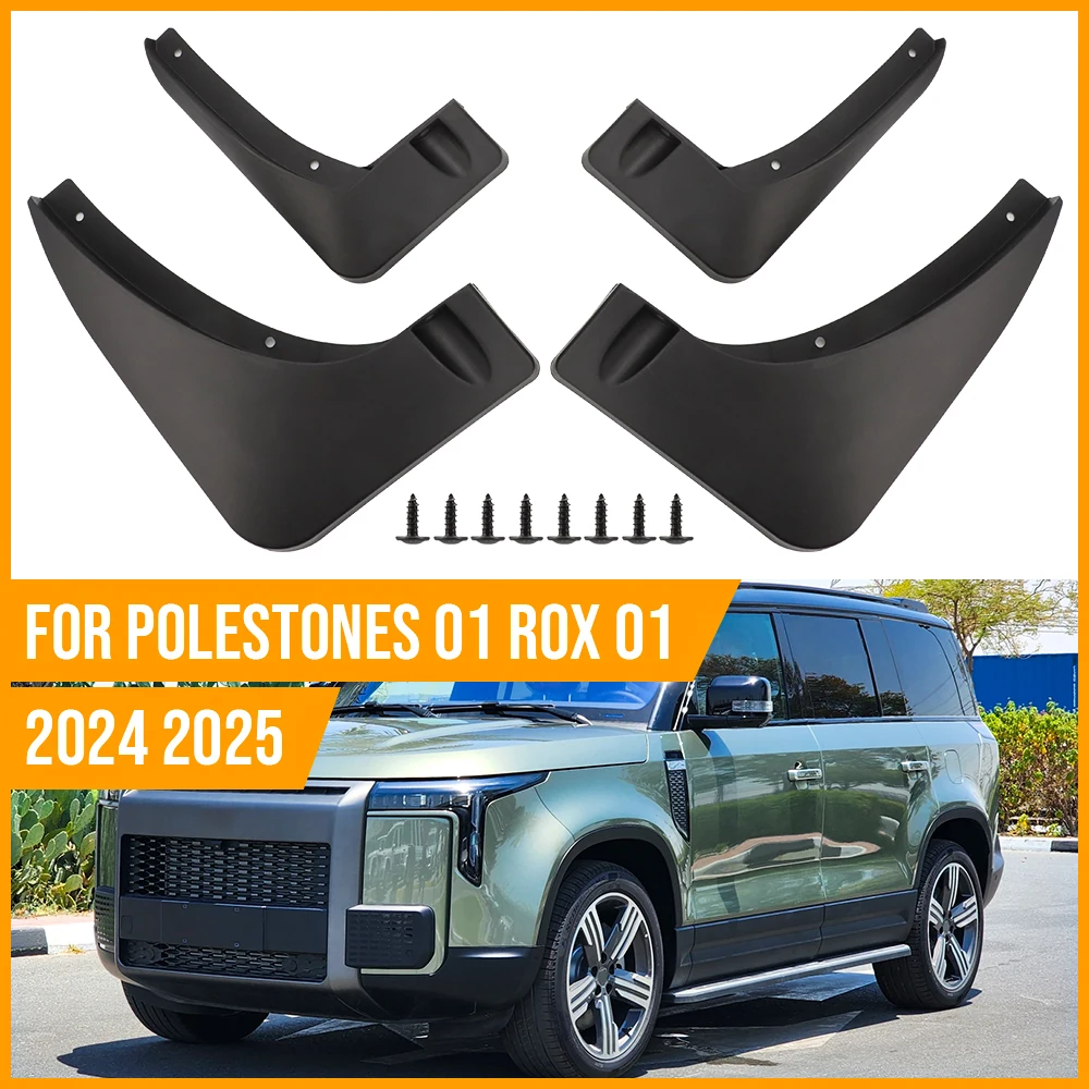 4Pcs Car Mudguards For Polestones 01 ROX 01 2024 2025 Mudguards Mud Flaps Splash Guards Front Rear Wheels Fender Car Accessories
4Pcs Car Mudguards For Polestones 01 ROX 01 2024 2025 Mudguards Mud Flaps Splash Guards Front Rear Wheels Fender Car Accessories