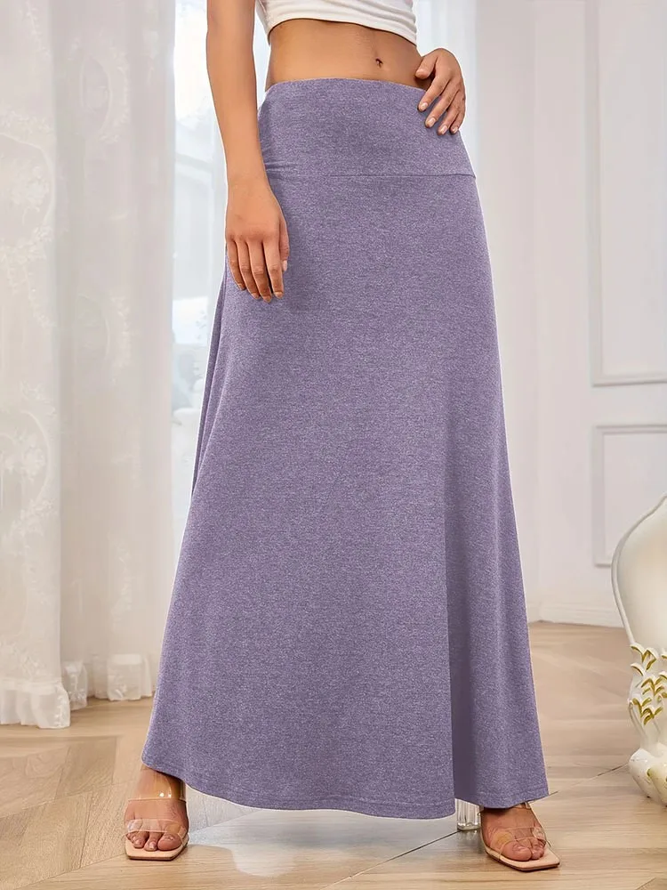 Casual New Knitted Long Skirts For Women 2026 Spring Summer Ruffle High Waist Maxi Skirt Lady Elegant Solid A Line Pleated Skirt
Casual New Knitted Long Skirts For Women 2026 Spring Summer Ruffle High Waist Maxi Skirt Lady Elegant Solid A Line Pleated Skirt