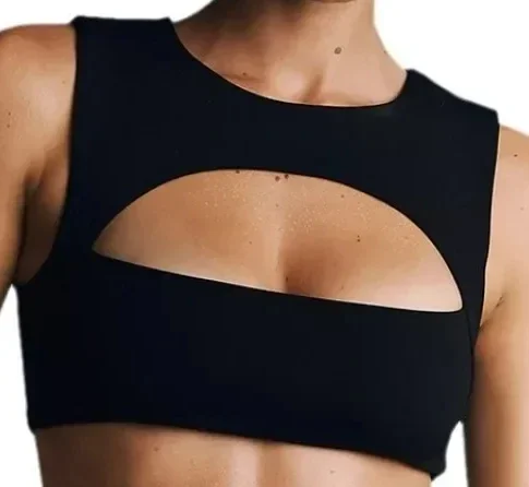 Women's Slim Short Style with Chest Cushion Hollow Front Comfortable Fabric Sexy Spring Summer 2024 New
Women's Slim Short Style with Chest Cushion Hollow Front Comfortable Fabric Sexy Spring Summer 2024 New