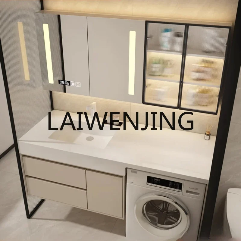 Bathroom, washing machine, integrated cabinet, combined rock slab integrated wash basin, balcony wash table customization
Bathroom, washing machine, integrated cabinet, combined rock slab integrated wash basin, balcony wash table customization